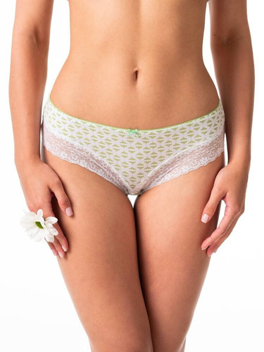 LPB 990 A'2 Figi damskie brazyliany 2-pak Key- turkusowy zielony