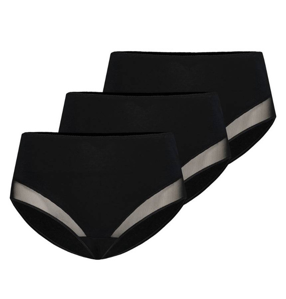 1123-3 Filly 3-Pak Figi z wysokim stanem Teyli - czarny