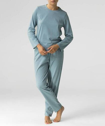 NLP-483 Piżama Damska Atlantic- stalowy