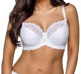 925 Biustonosz półusztywniany Ava- biały