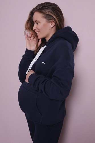 MI° hoodie bluza z kapturem Misimi - granat