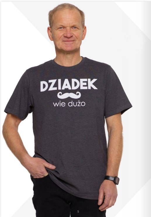  OTS1800-515 T-shirt bluzka męska Moraj - grafitowy