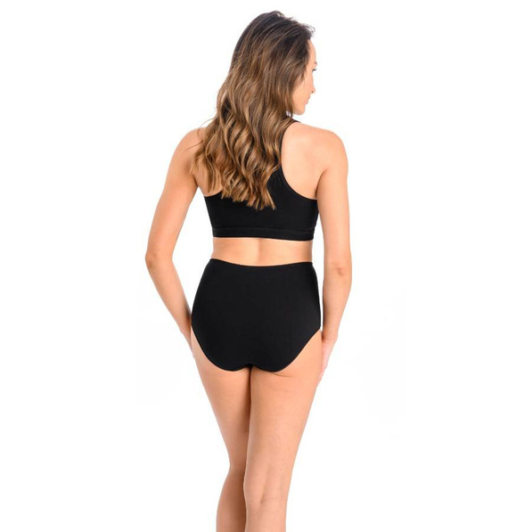 1123-3 Filly 3-Pak Figi z wysokim stanem Teyli -  czarny/jeans/czerwony