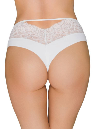 bbl 158 Figi Damskie Babell - biały