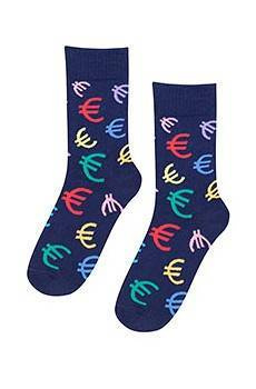 W94.N03 Skarpety Perfect Man Casual wzorowane Wola navy 220