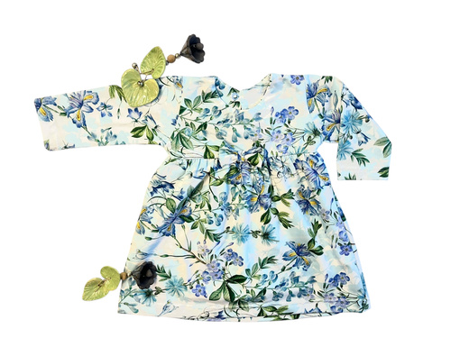 Sukienka dziewczęca Mamatti SU070 – bawełna 100% | Wygodna i lekka | Polska produkcja