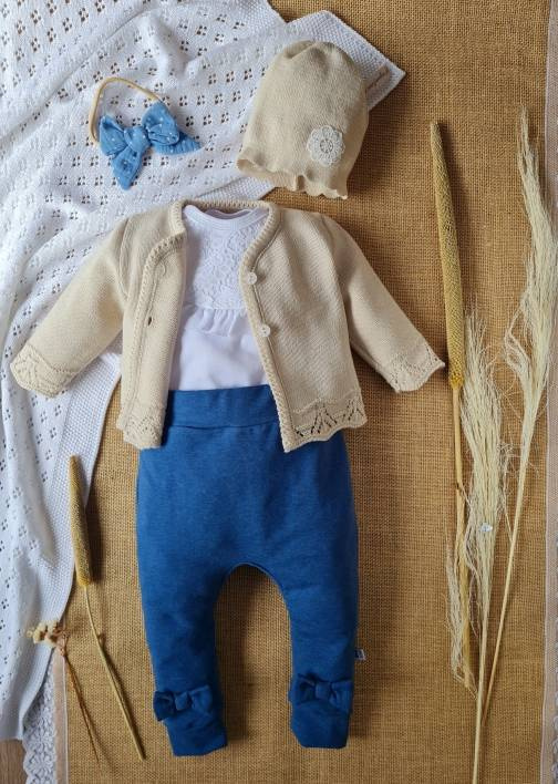 3016MS Sophie Opaska niemowlęca supełek muślin Marija 