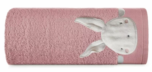 Baby 57 Ręcznik dziecięcy Królik Eurofirany różowy
