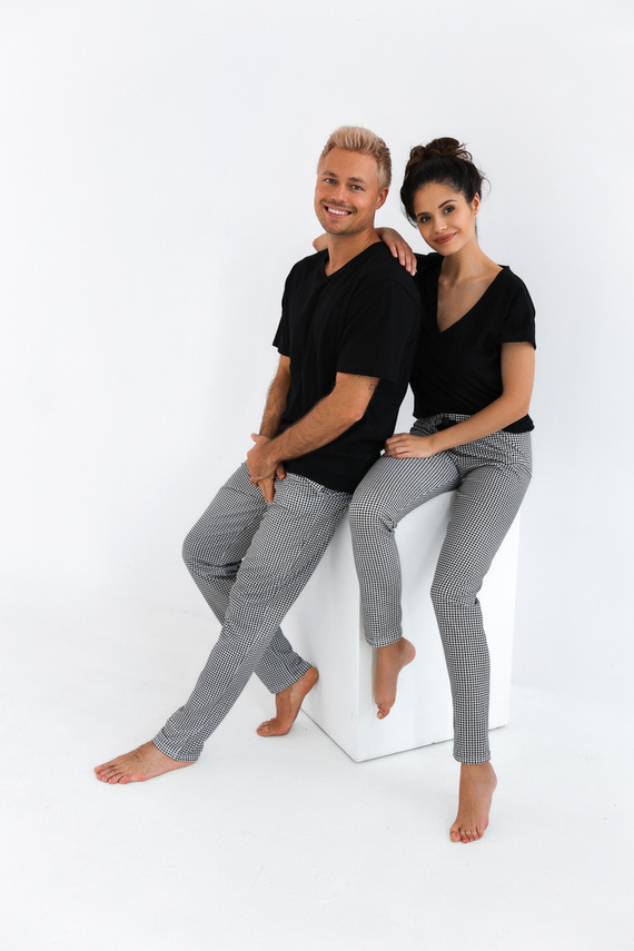 Pedro Piżama męska Sensis - czarny