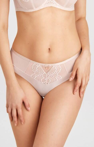 Gorsenia K 857 Just Beige Figi damskie brazyliany beżowy