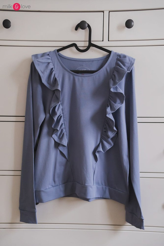 Milky Waves bluzka do karmienia Milk&Love dusty cedar