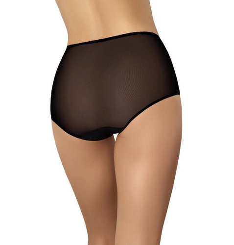 306 Retro Figi z wysokim stanem Teyli - czarny