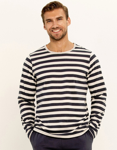 3310 3311 Brace Piżama męska Taro granatowy paski