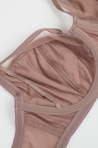 Mediolano Omena Soft 19254 mocca– elegancki biustonosz soft z podtrzymaniem