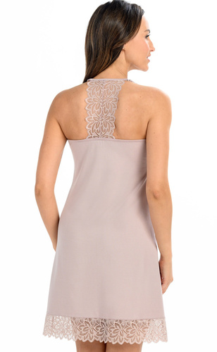 2802 Kolhi koszula nocna na ramiączkach Teyli - kakaowy