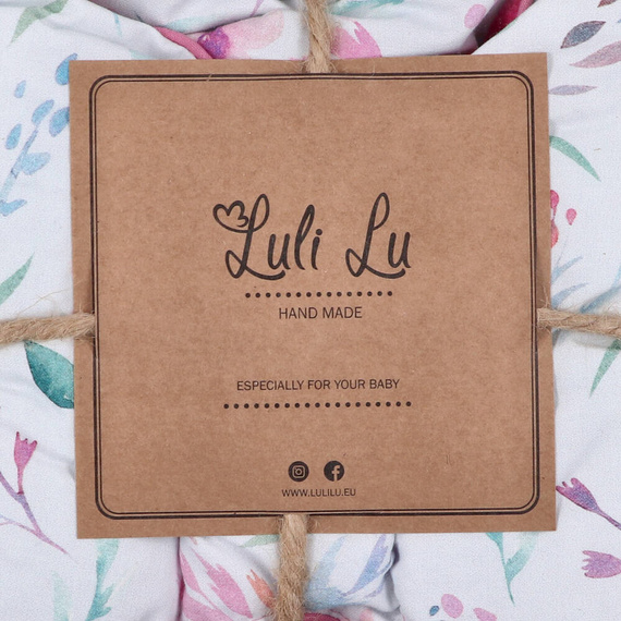 LUL-0035 Blooming Spring Śpiworek niemowlęcy z poduszką Luli Lu