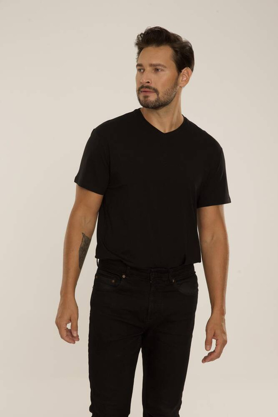 828 Chandler Koszulka t-shirt De Lafense - czarny