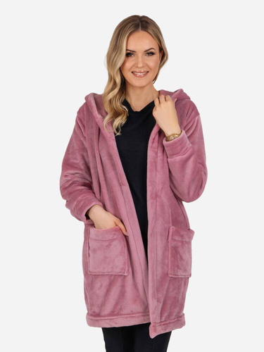 Greta Blezer damski polarowy ByShelly - brudny róż