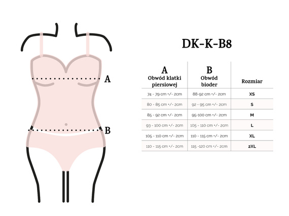 DK-K-B8 Dresowy komplet damski Dkaren - szary
