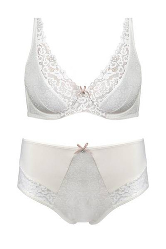 19112 Milky Bralette Biustonosz braletka Mediolano ecru