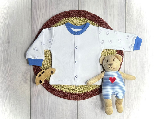 Mamatti kaftanik niemowlęcy KA15610 garbuski – bawełniany, na napy