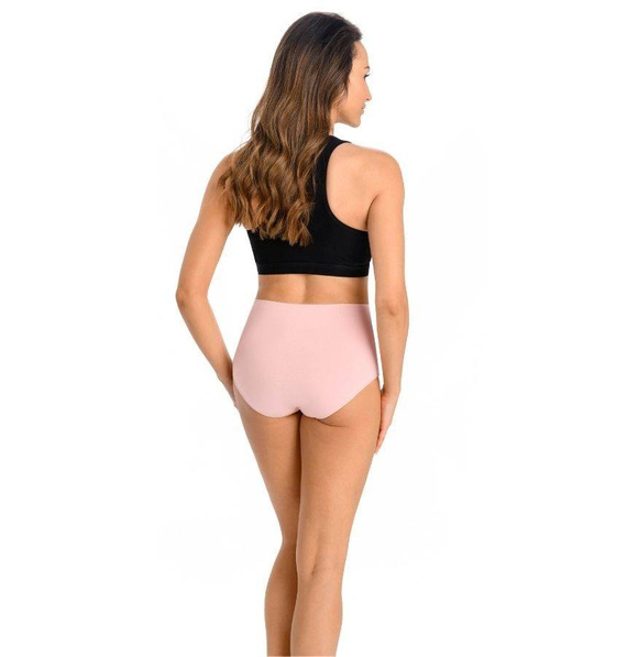 1123 Lilly Figi z wysokim stanem Teyli - pudrowy różowy