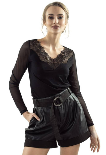 Giulietta Bluzka damska Eldar - czarny