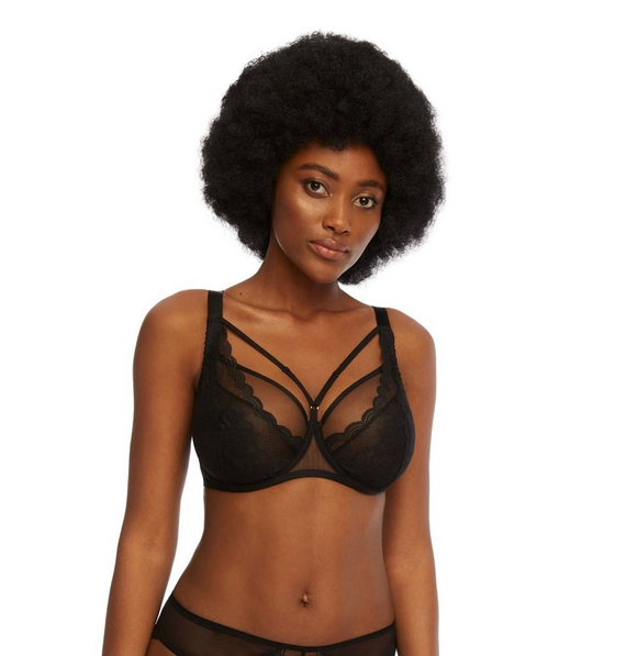 SC-931 Alice III Biustonosz miękki Kinga czarny