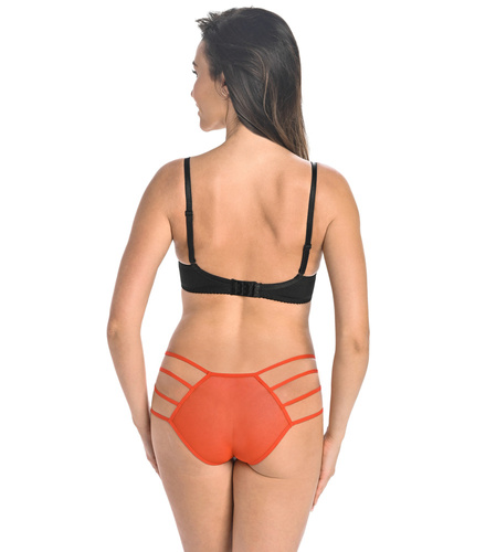 3143 Kathy Figi damskie z paseczkami Teyli - czerwony