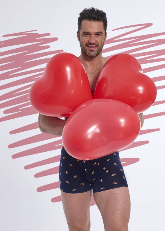 508/156 High Emotion Bokserki męskie Cornette granatowy