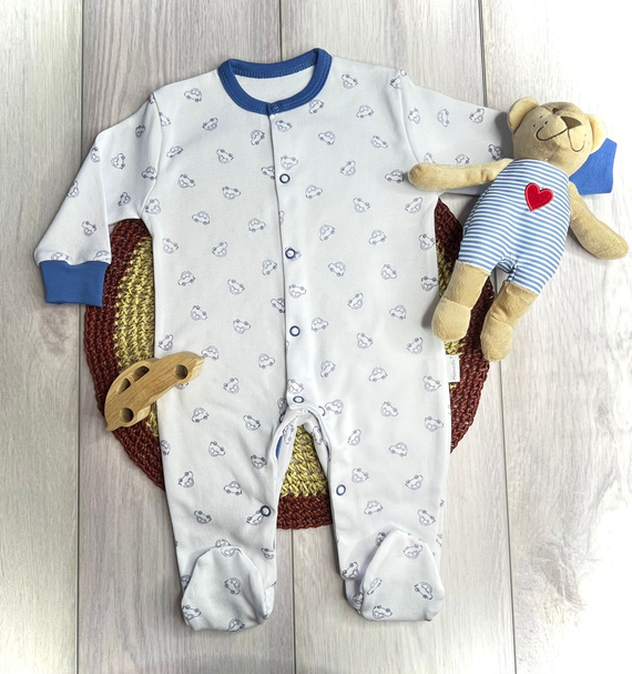 Mamatti pajacyk niemowlęcy PA15640 garbuski – bawełniany, wygodny