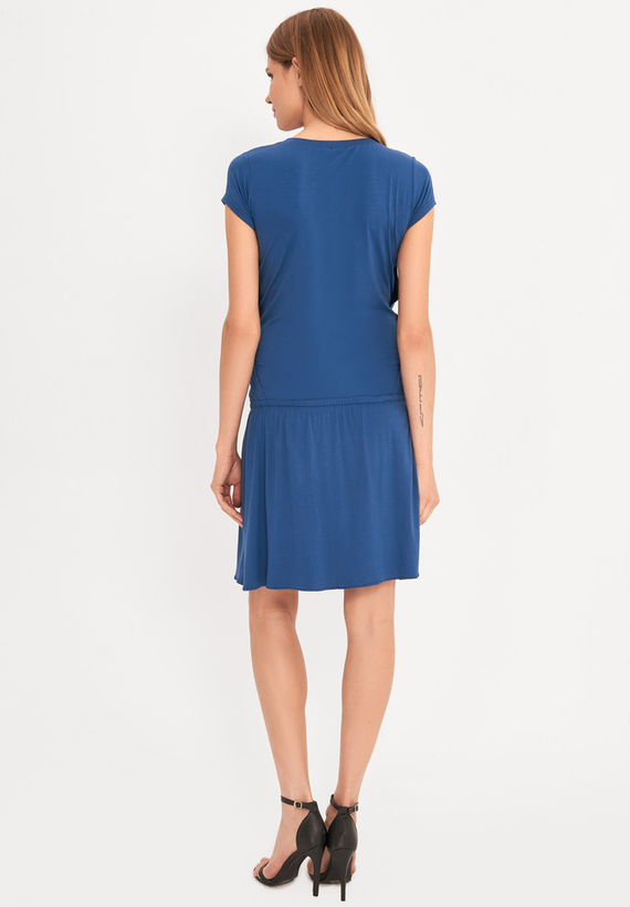 Sukienka ciążowa i do karmienia Simple Cool Mama czerwony