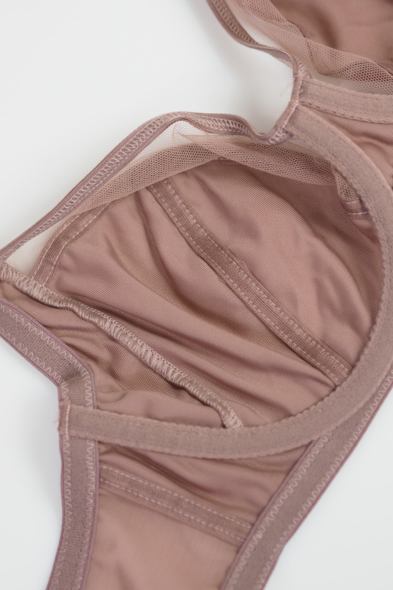 Mediolano Omena Soft 19254 mocca– elegancki biustonosz soft z podtrzymaniem