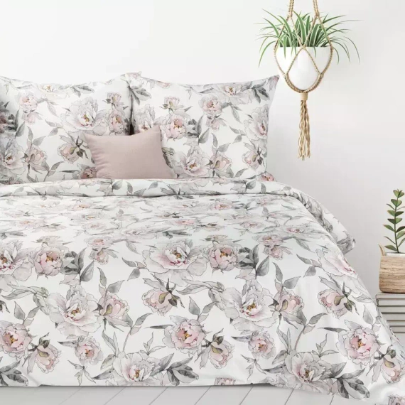 Lea 04 Pościel z mikrowłókna Desing 91 pudrowy róż