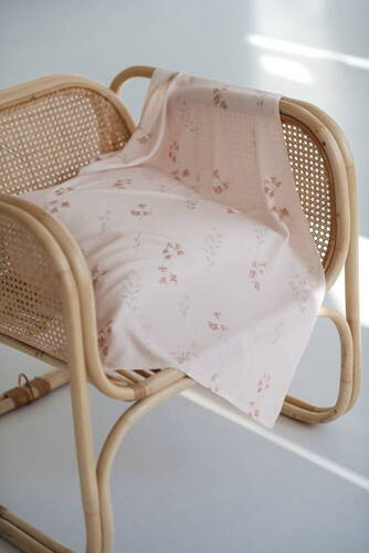 Flowers on Pink Otulacz bambusowy Milk&Love