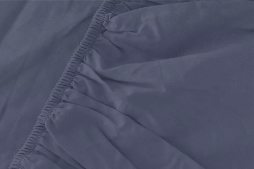 Poly prześcieradło z mikrofibry Detexpol niebieski