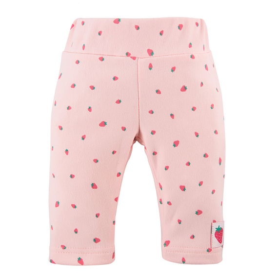 Strawberry & Love Legginsy niemowlęce Eevi - koralowe