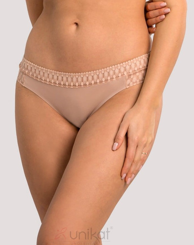 Kora Figi damskie Unikat beżowe – eleganckie i wygodne, elastyczne dopasowanie