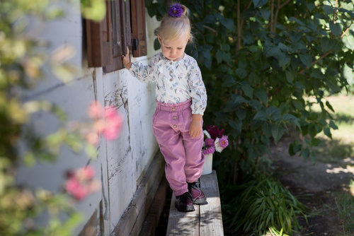 "My Garden" Bluzka z długim rękawem Pinokio - ecru druk