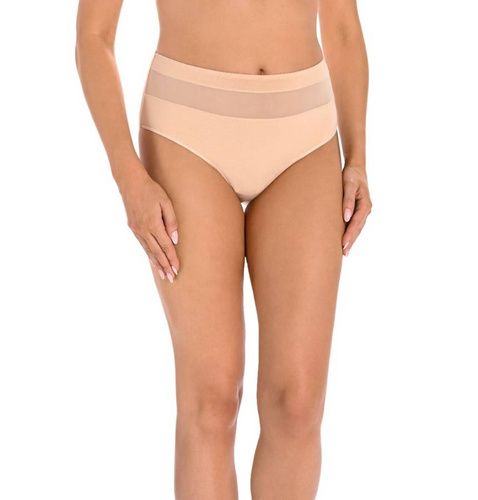 1126-3 Vera Wielopak Figi z wysokim stanem Teyli - beżowy