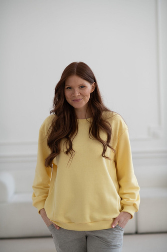 Milk It Easy! bluza do karmienia Milk&Love masełkowy