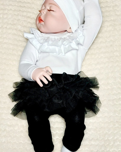 Cała Ja Body z długim rękawem Bambarillo różowy