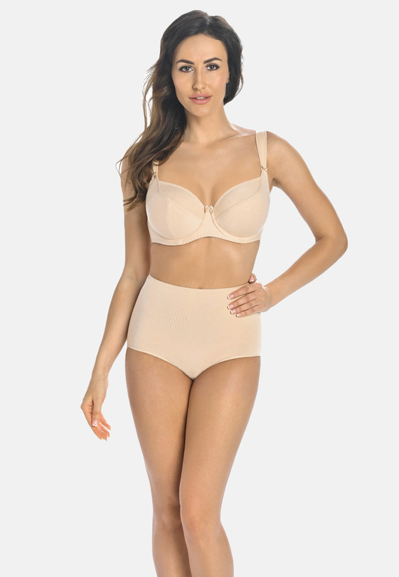 2034 Eco comfort Biustonosz miękki Teyli - beżowy