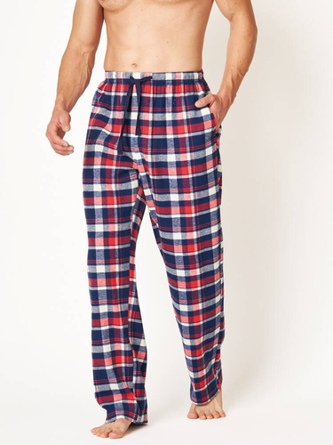 MHT 613 Spodnie piżamowe Key granatowy