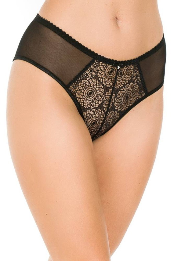 2117 Figi damskie brazyliany Mediolano czarny