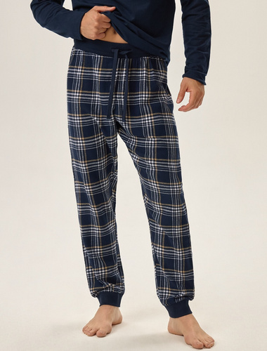 41919 Honor Piżama Męska Premium Henderson -granatowy