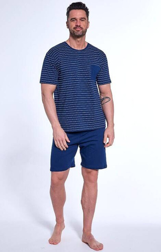 325/175 Lagoon Piżama męska Cornette granatowy
