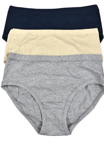 3363 MIDI-1H100 Majtki Cotonella  MIDI 3-pak – bawełniane, wygodne, klasyczny fason