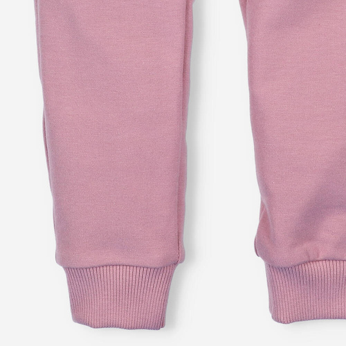 ILC-0019/SSH Spodnie dresowe dla dziewczynki I Love Colors - różowy