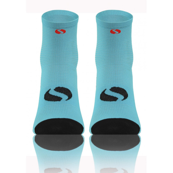 SKB01 Sport Socks Skarpety sportowe uniwersalne Sesto Senso turkusowy